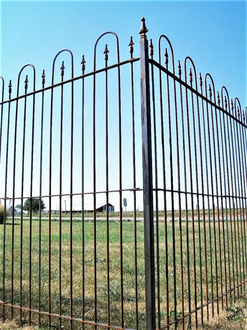 Iron Fence near Forney